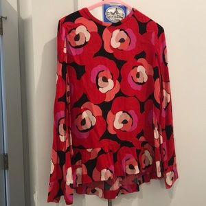 Kate Spade Floral Blouse